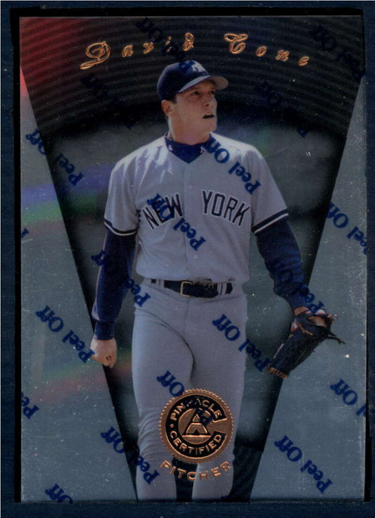 1997 Pinnacle Certified Baseball #34 David Cone  New York Yankees  V86500 Image 1