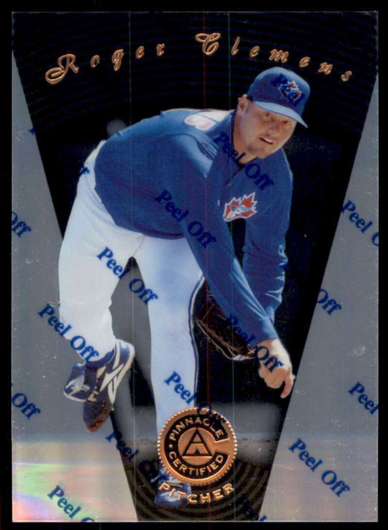 1997 Pinnacle Certified Baseball #39 Roger Clemens Toronto Blue Jays V86505 Image 1