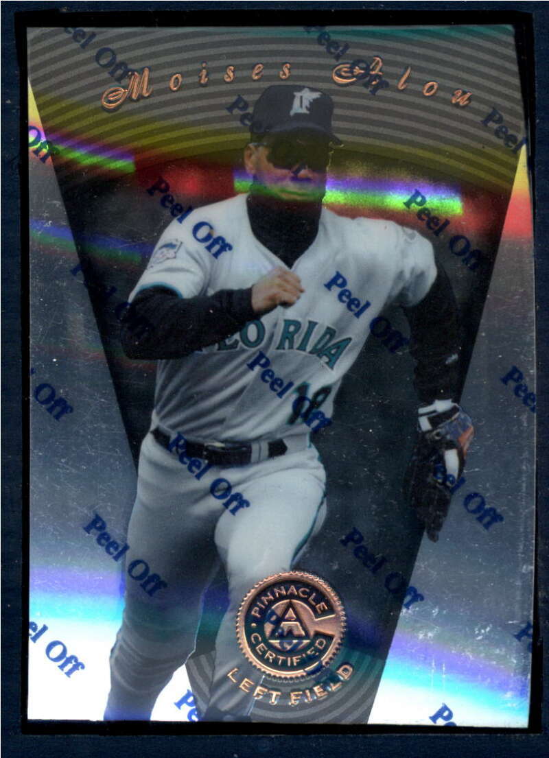 1997 Pinnacle Certified Baseball #71 Moises Alou Florida Marlins V86537 Image 1