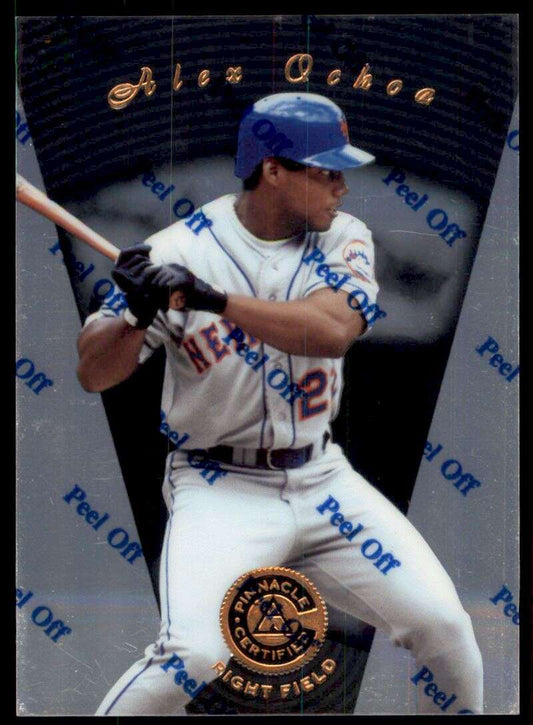 1997 Pinnacle Certified Baseball #72 Alex Ochoa  New York Mets  V86538 Image 1
