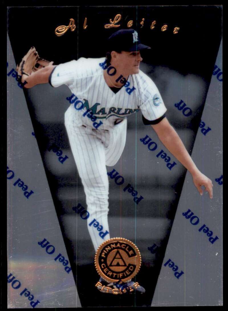 1997 Pinnacle Certified Baseball #81 Al Leiter Florida Marlins V86547 Image 1