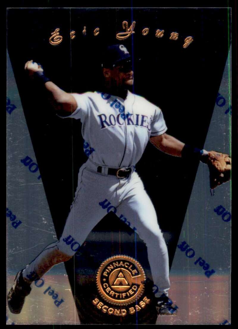 1997 Pinnacle Certified Baseball #86 Eric Young Colorado Rockies V86552 Image 1