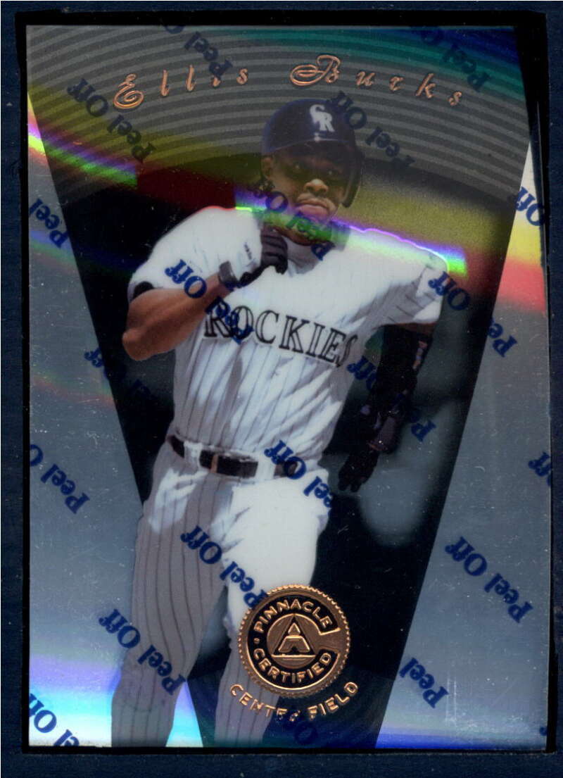 1997 Pinnacle Certified Baseball #88 Ellis Burks Colorado Rockies V86554 Image 1