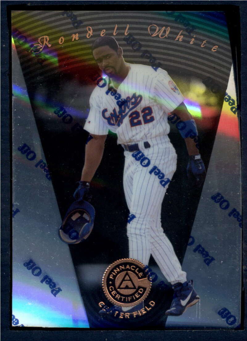 1997 Pinnacle Certified Baseball #98 Rondell White Montreal Expos V86564 Image 1
