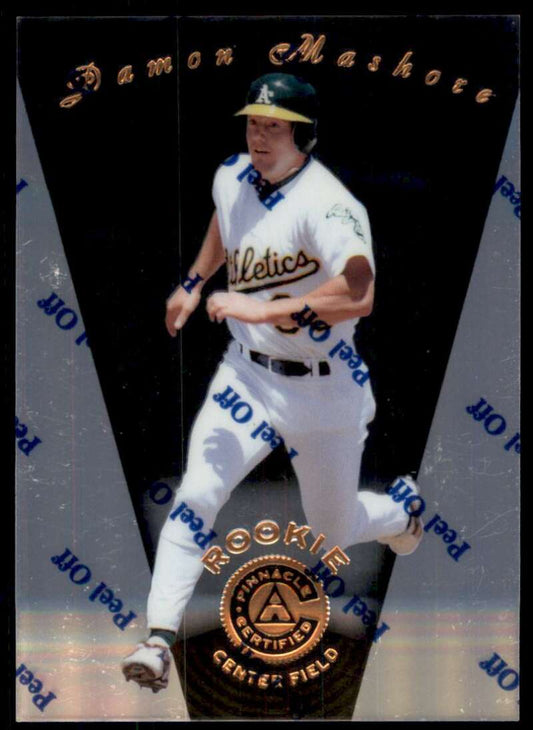 1997 Pinnacle Certified Baseball #113 Damon Mashore RC Rookie Athletics  V86579 Image 1