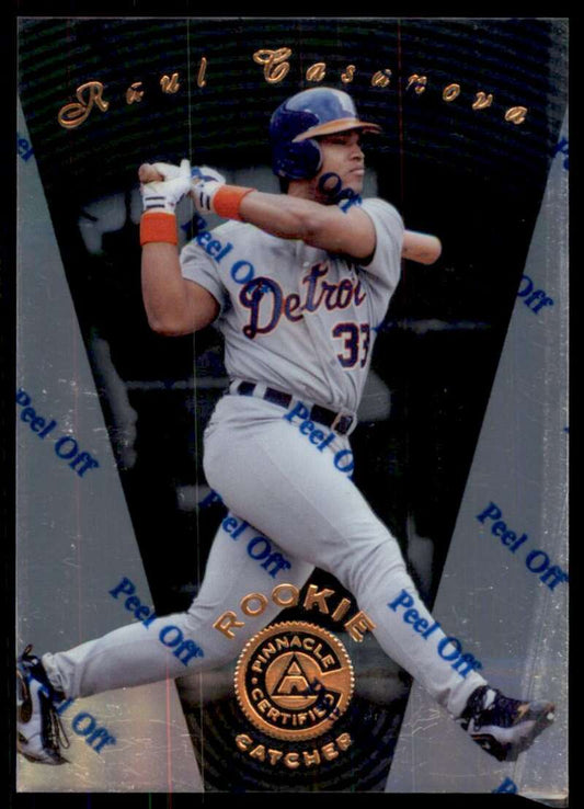 1997 Pinnacle Certified Baseball #122 Raul Casanova  Detroit Tigers  V86588 Image 1