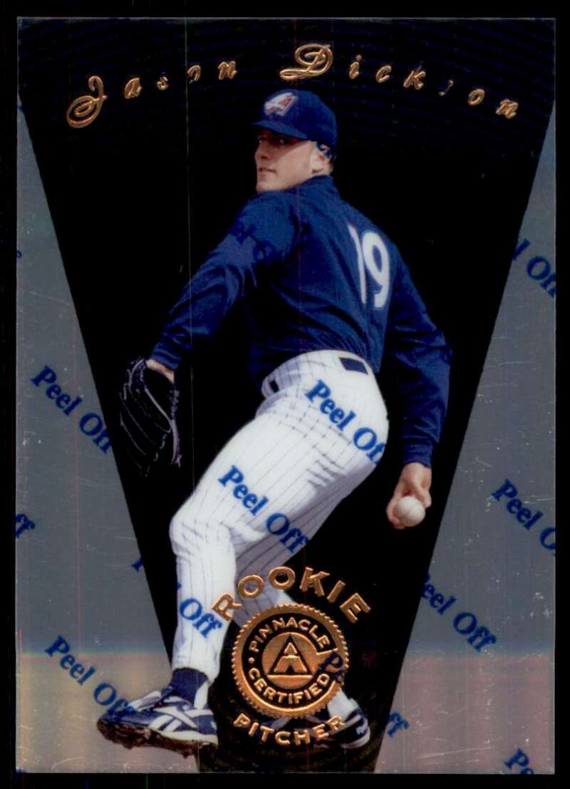 1997 Pinnacle Certified Baseball #124 Jason Dickson California Angels V86590 Image 1