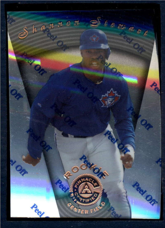1997 Pinnacle Certified Baseball #135 Shannon Stewart  Toronto Blue Jays  V86601 Image 1