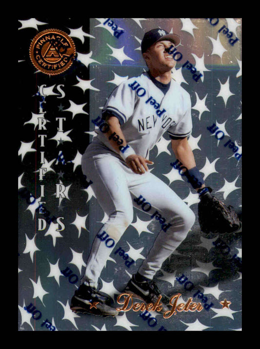 1997 Pinnacle Certified Baseball #141 Derek Jeter   New York Yankees  V86607 Image 1