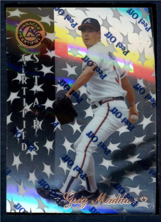 1997 Pinnacle Certified Baseball #143 Greg Maddux   Atlanta Braves  V86609 Image 1