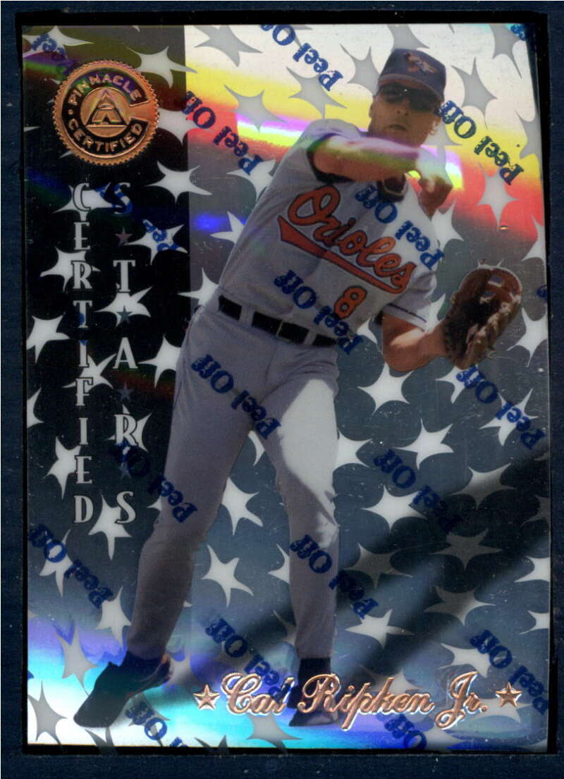 1997 Pinnacle Certified Baseball #146 Cal Ripken Jr. Baltimore Orioles V86612 Image 1