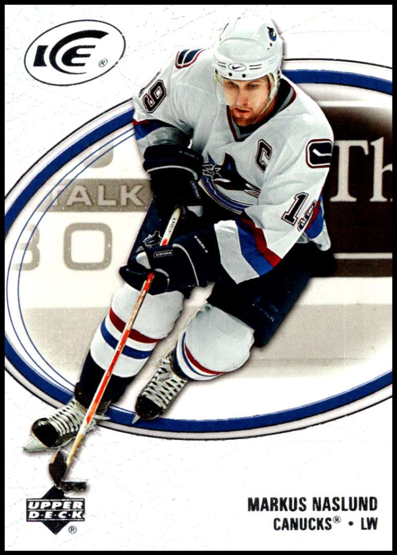 2005-06 Upper Deck Ice #95 Markus Naslund Vancouver Canucks V94863 Image 1