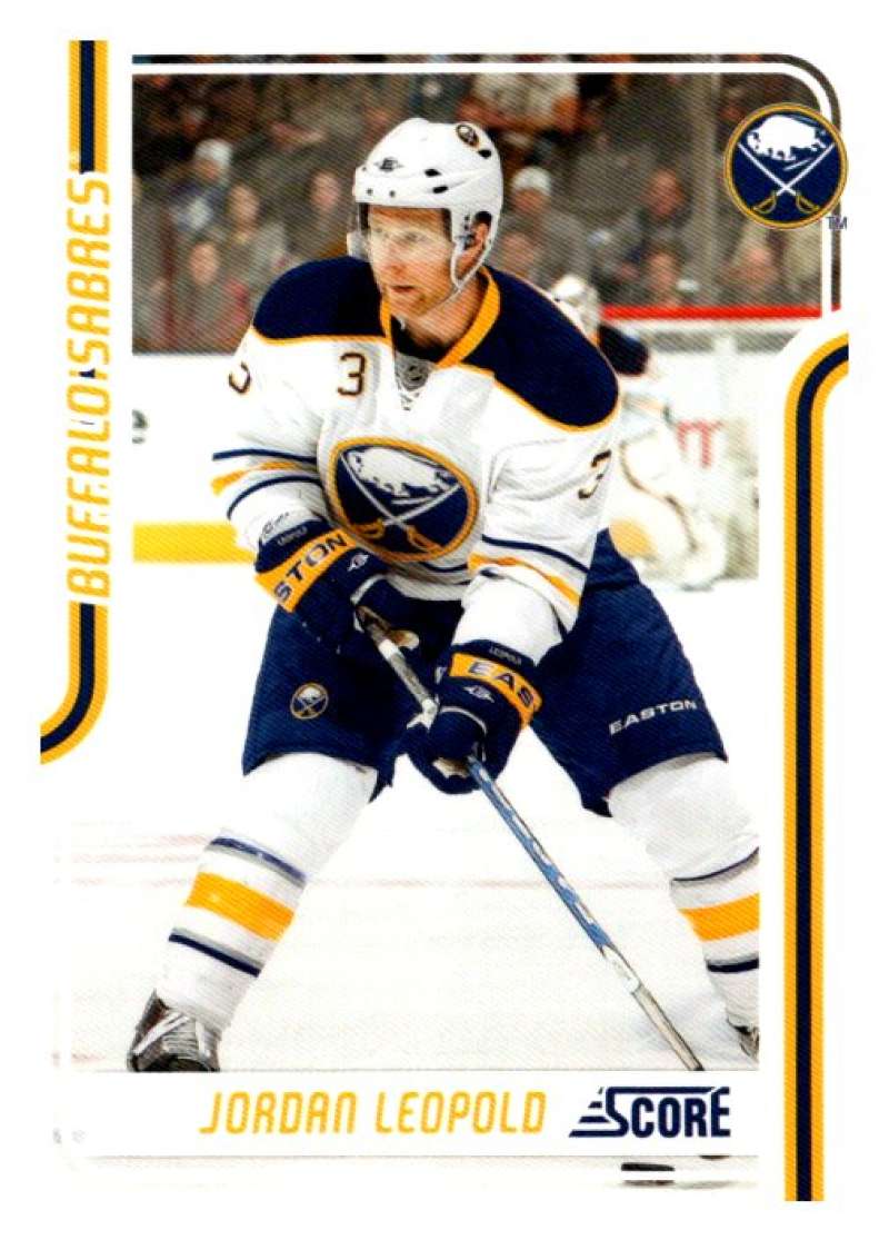 2011-12 Score Glossy #77 Jordan Leopold Buffalo Sabres V94987 Image 1