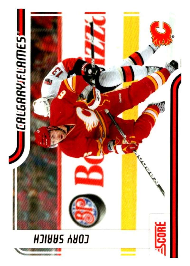 2011-12 Score Glossy #91 Cory Sarich Calgary Flames V94994 Image 1