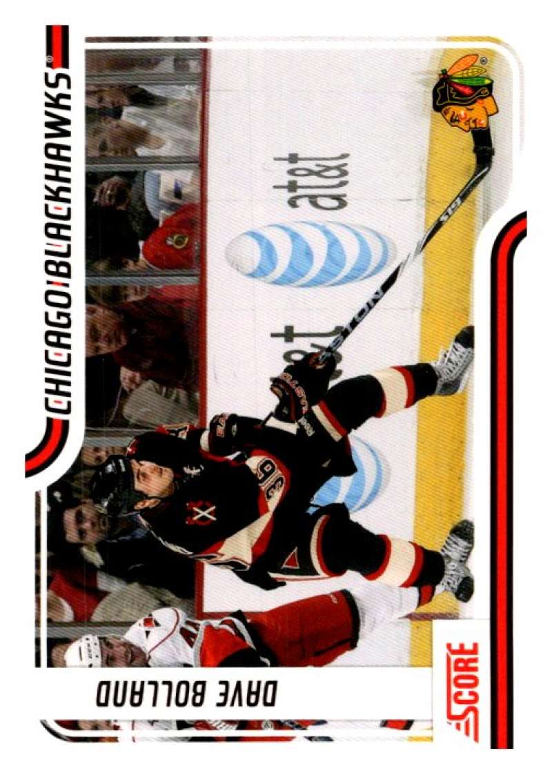 2011-12 Score Glossy #111 Dave Bolland Chicago Blackhawks V94996 Image 1