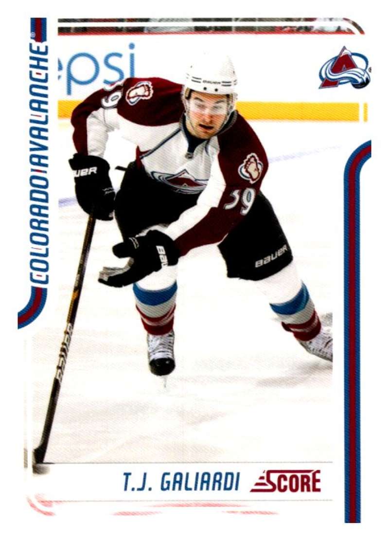 2011-12 Score Glossy #135 T.J. Galiardi Colorado Avalanche V95013 Image 1