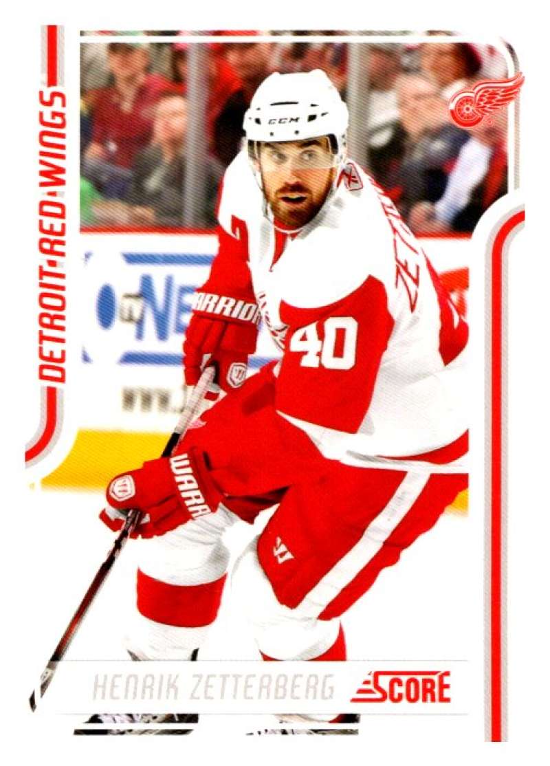 2011-12 Score Glossy #172 Henrik Zetterberg Detroit Red Wings V95040 Image 1