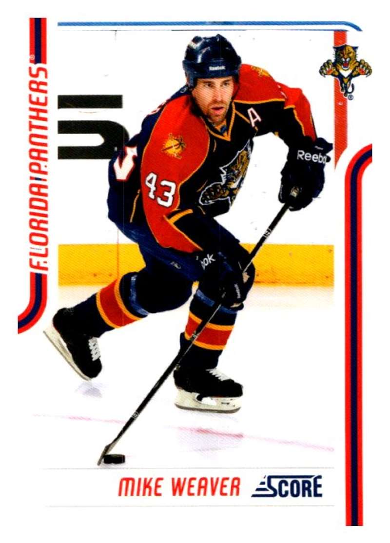 2011-12 Score Glossy #212 Mike Weaver Florida Panthers V95068 Image 1