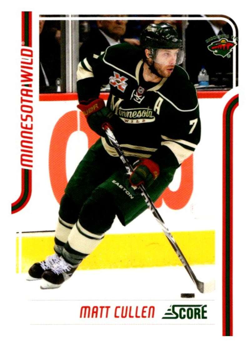 2011-12 Score Glossy #234 Matt Cullen Minnesota Wild V95088 Image 1