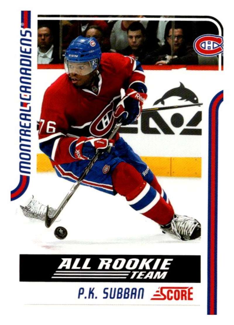 2011-12 Score Glossy #256 P.K. Subban Montreal Canadiens V95108 Image 1