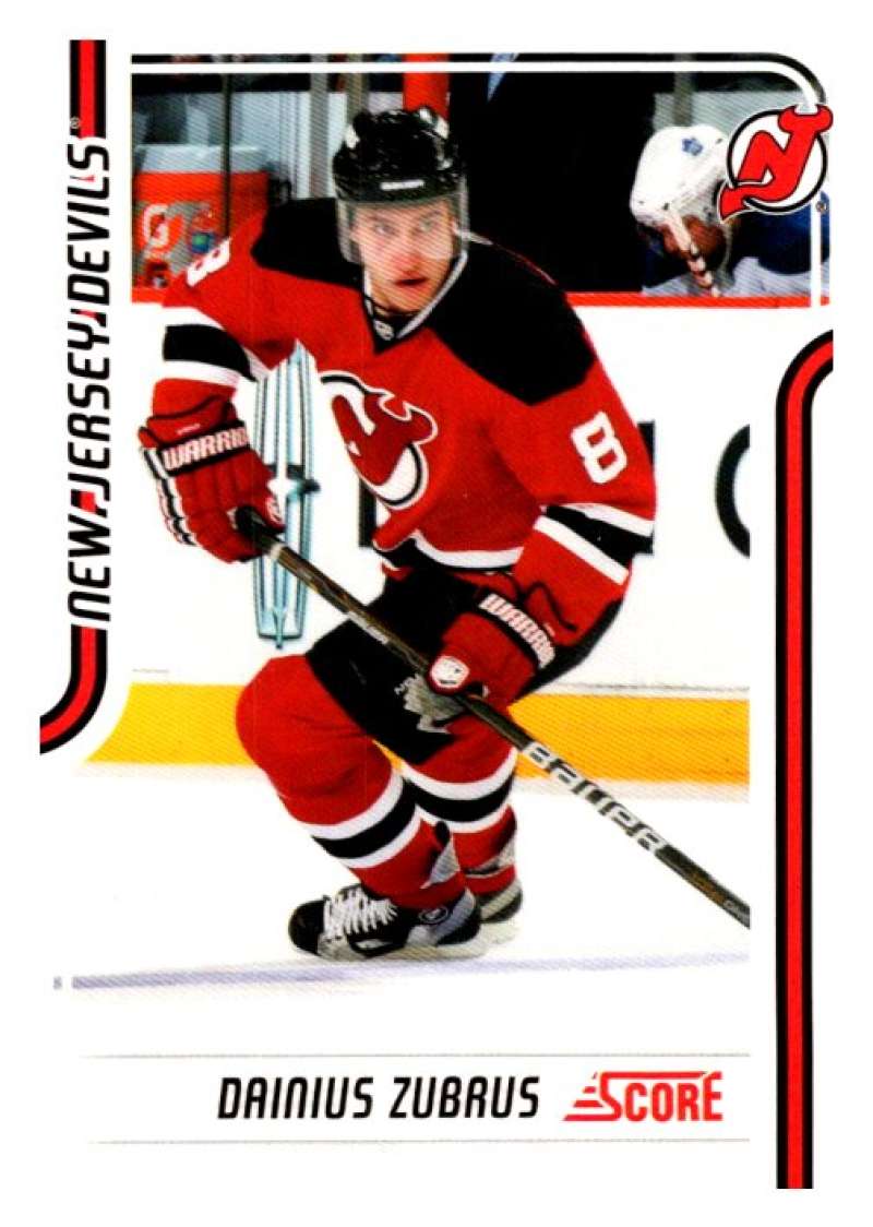 2011-12 Score Glossy #279 Dainius Zubrus New Jersey Devils V95127 Image 1