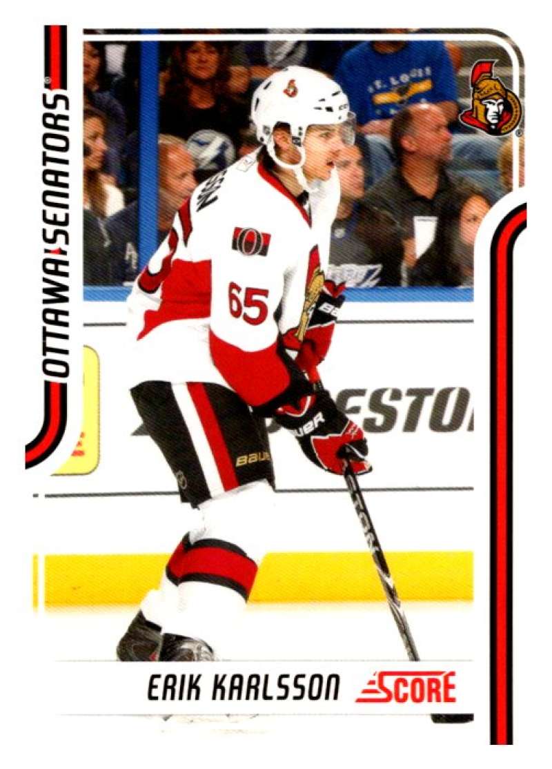 2011-12 Score Glossy #331 Erik Karlsson Ottawa Senators V95165 Image 1