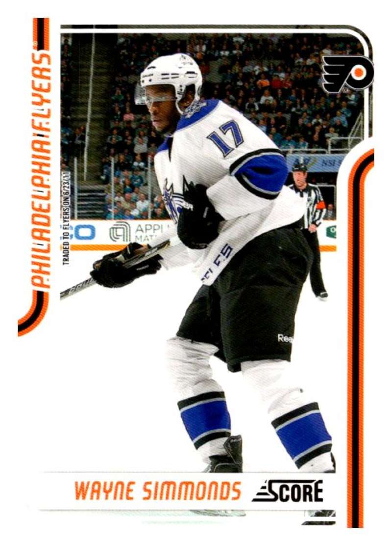 2011-12 Score Glossy #338 Wayne Simmonds Philadelphia Flyers V95168 Image 1