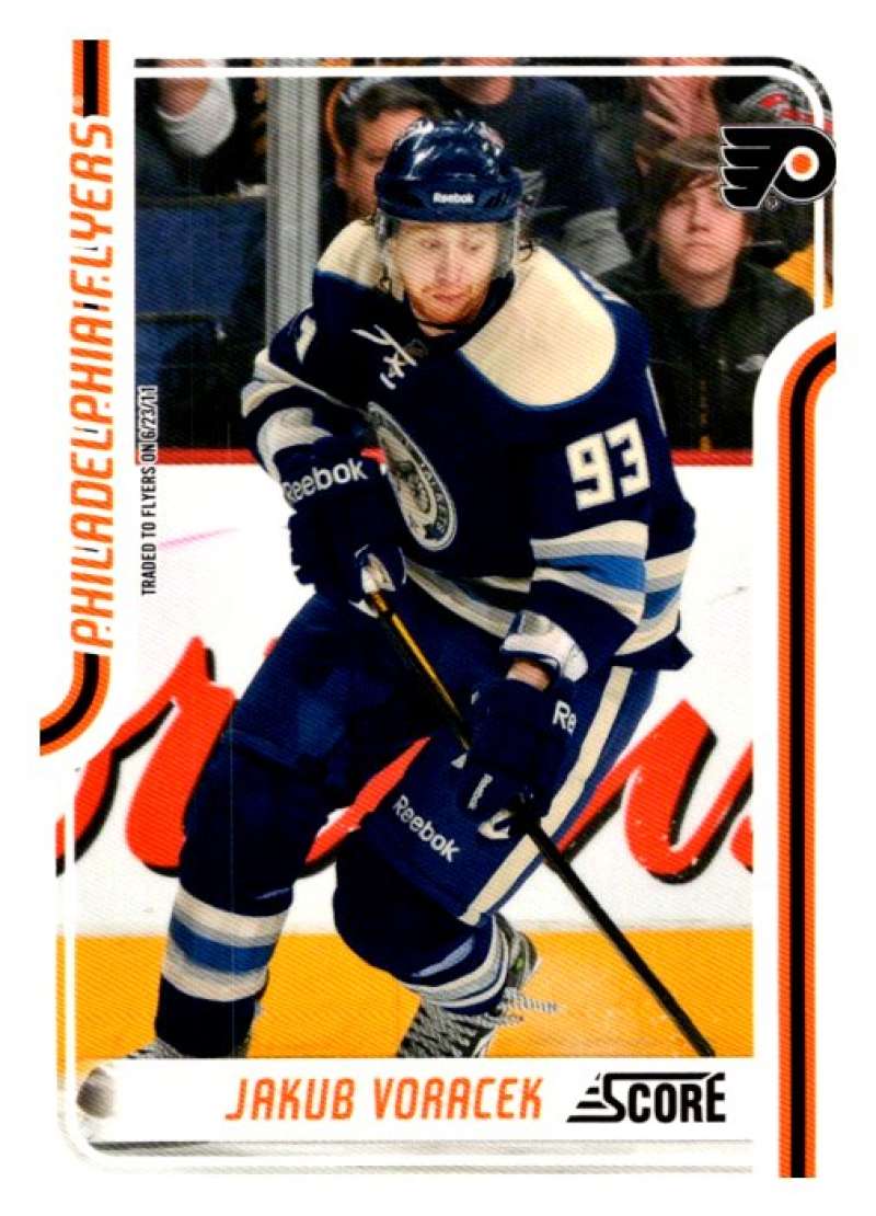2011-12 Score Glossy #342 Jakub Voracek Philadelphia Flyers V95172 Image 1