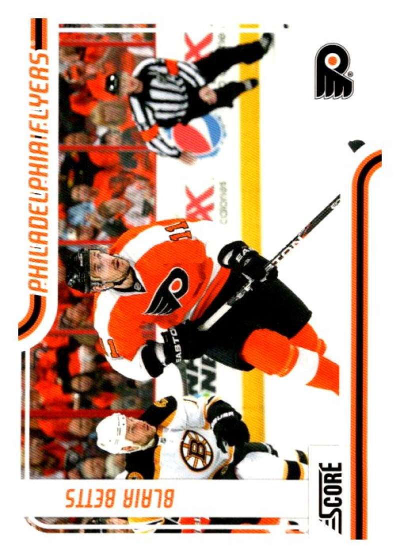2011-12 Score Glossy #345 Blair Betts Philadelphia Flyers V95174 Image 1