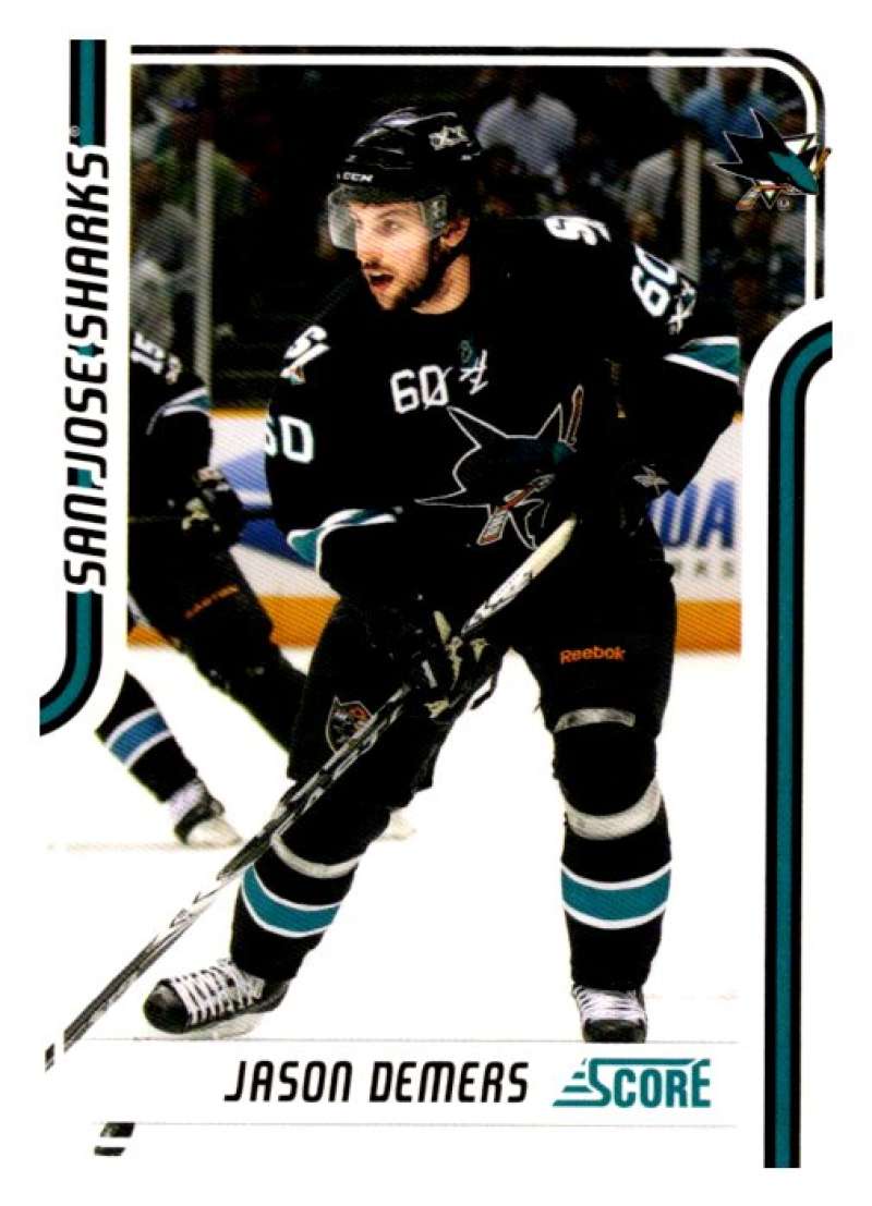 2011-12 Score Glossy #393 Jason Demers San Jose Sharks V95204 Image 1