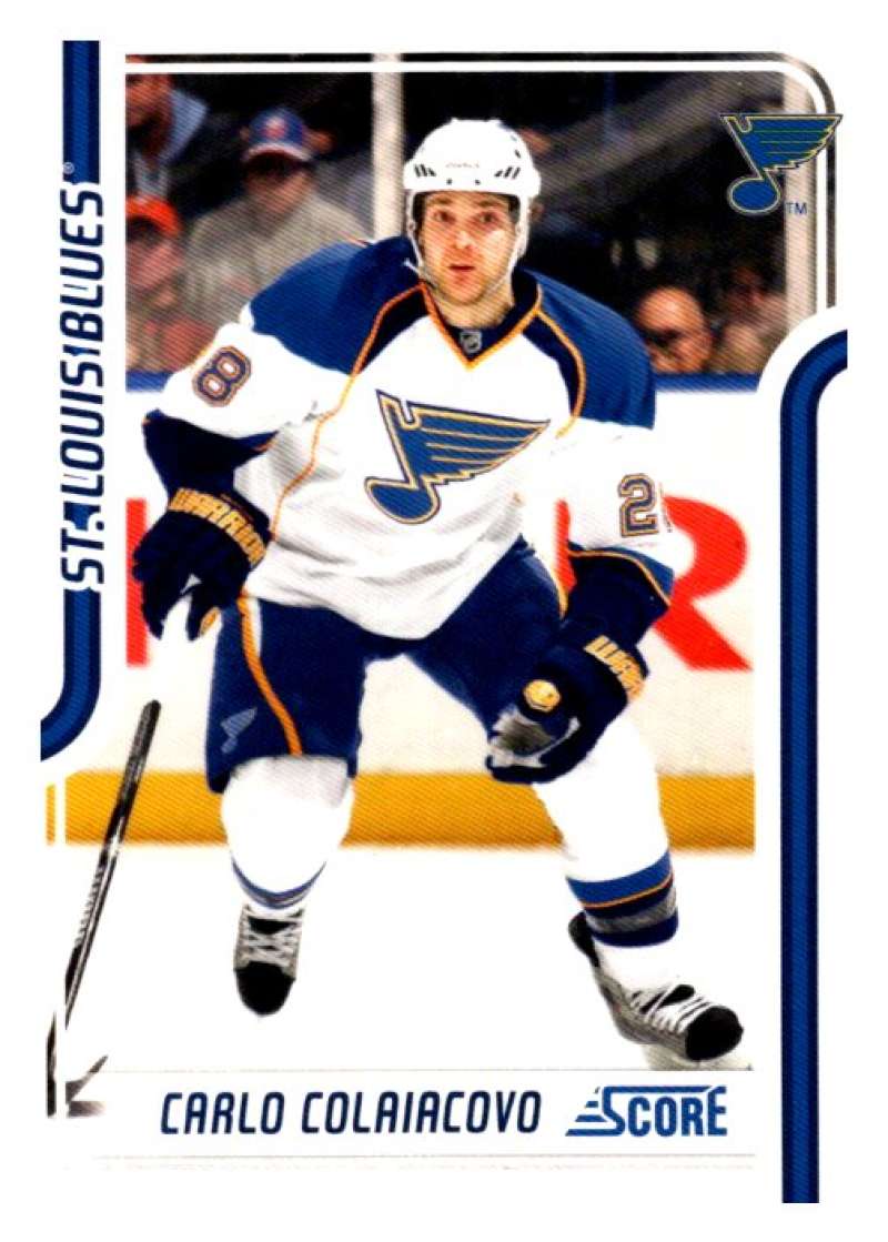 2011-12 Score Glossy #406 Carlo Colaiacovo St. Louis Blues V95214 Image 1