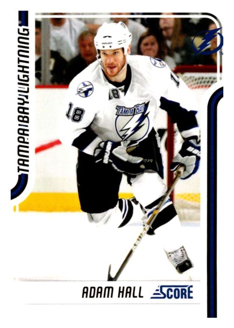 2011-12 Score Glossy #415 Adam Hall Tampa Bay Lightning V95218 Image 1
