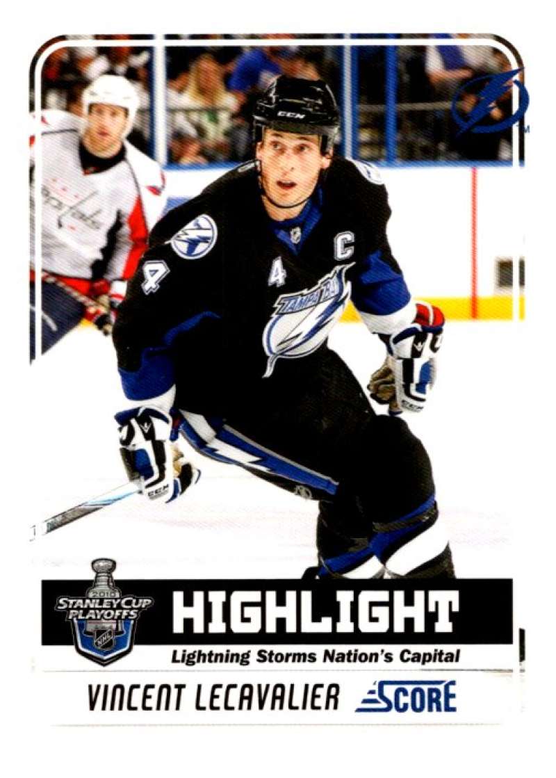 2011-12 Score Glossy #495 Vincent Lecavalier Tampa Bay Lightning V95270 Image 1