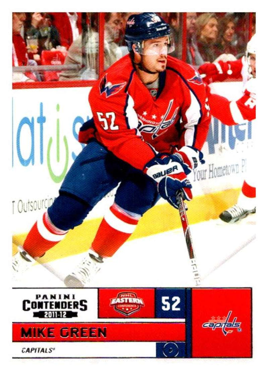 2011-12 Playoff Contenders #52 Mike Green  Washington Capitals  V93106 Image 1