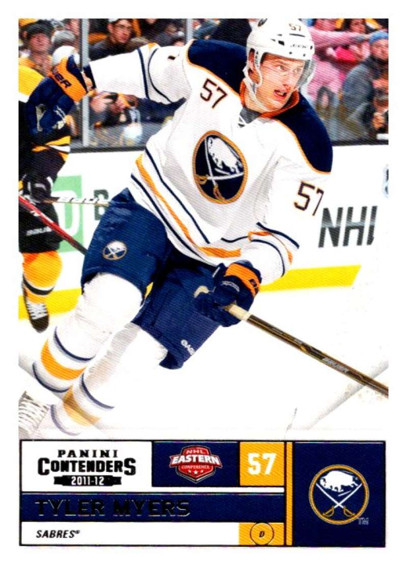 2011-12 Playoff Contenders #57 Tyler Myers Buffalo Sabres V93113 Image 1