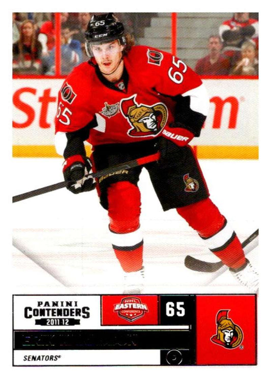 2011-12 Playoff Contenders #65 Erik Karlsson  Ottawa Senators  V93118 Image 1