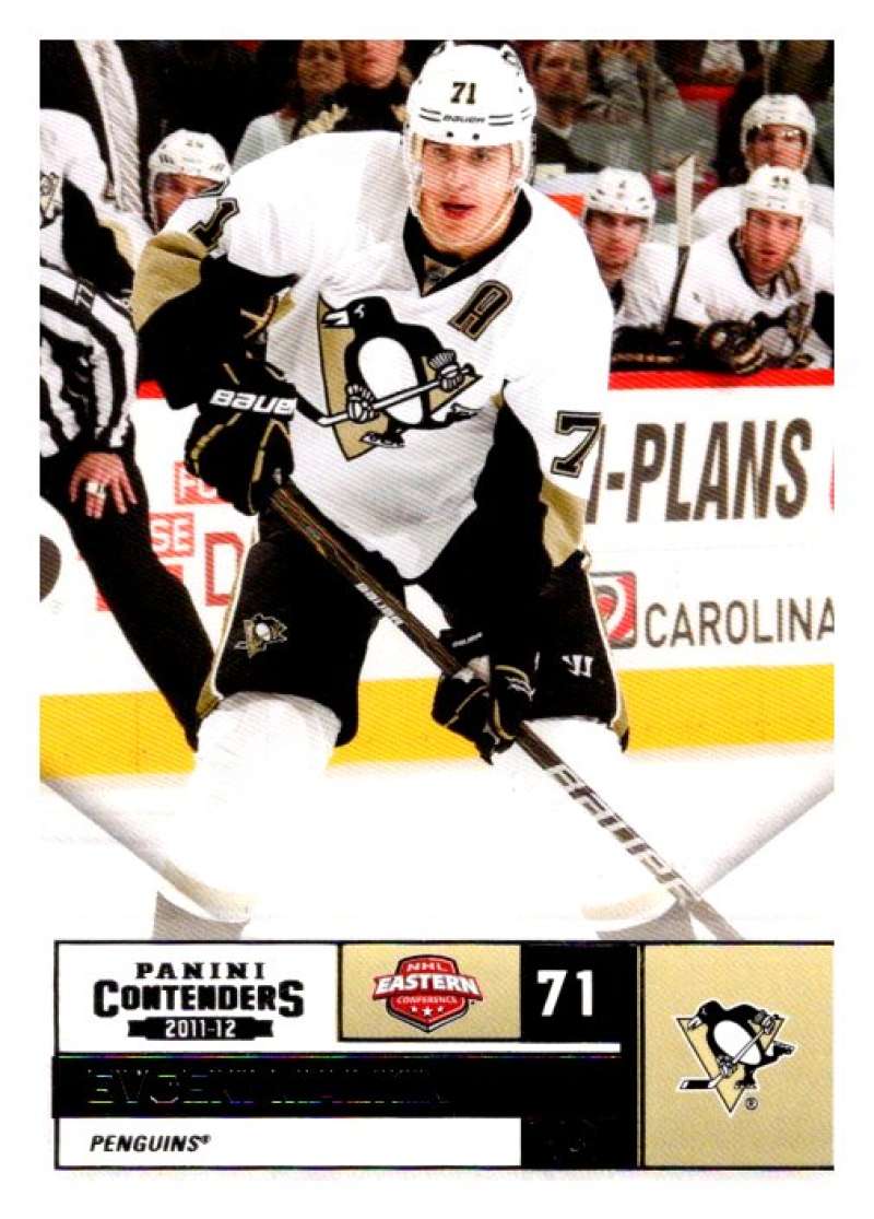 2011-12 Playoff Contenders #71 Evgeni Malkin Pittsburgh Penguins V93123 Image 1