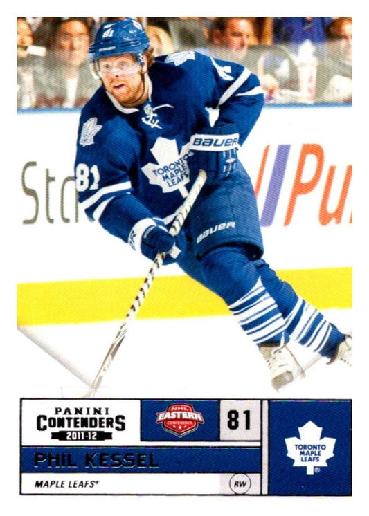 2011-12 Playoff Contenders #81 Phil Kessel  Toronto Maple Leafs  V93131 Image 1