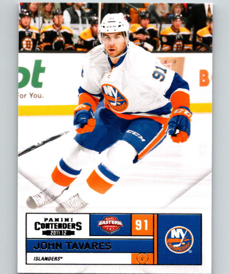 2011-12 Playoff Contenders #92 John Tavares New York Islanders V93138 Image 1