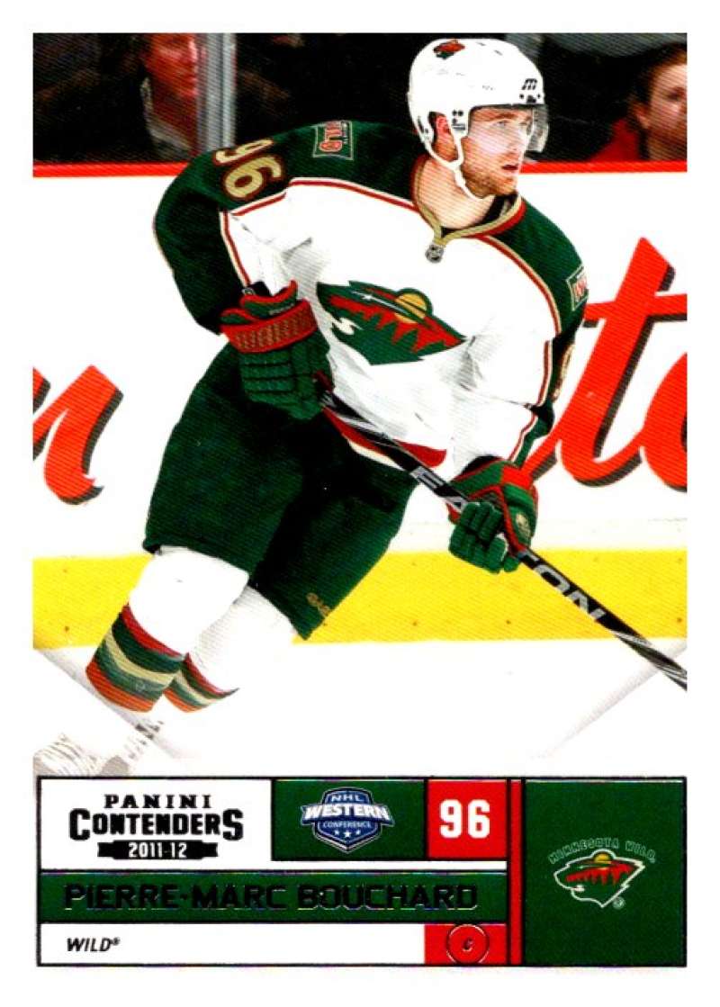 2011-12 Playoff Contenders #96 Pierre-Marc Bouchard Minnesota Wild V93142 Image 1