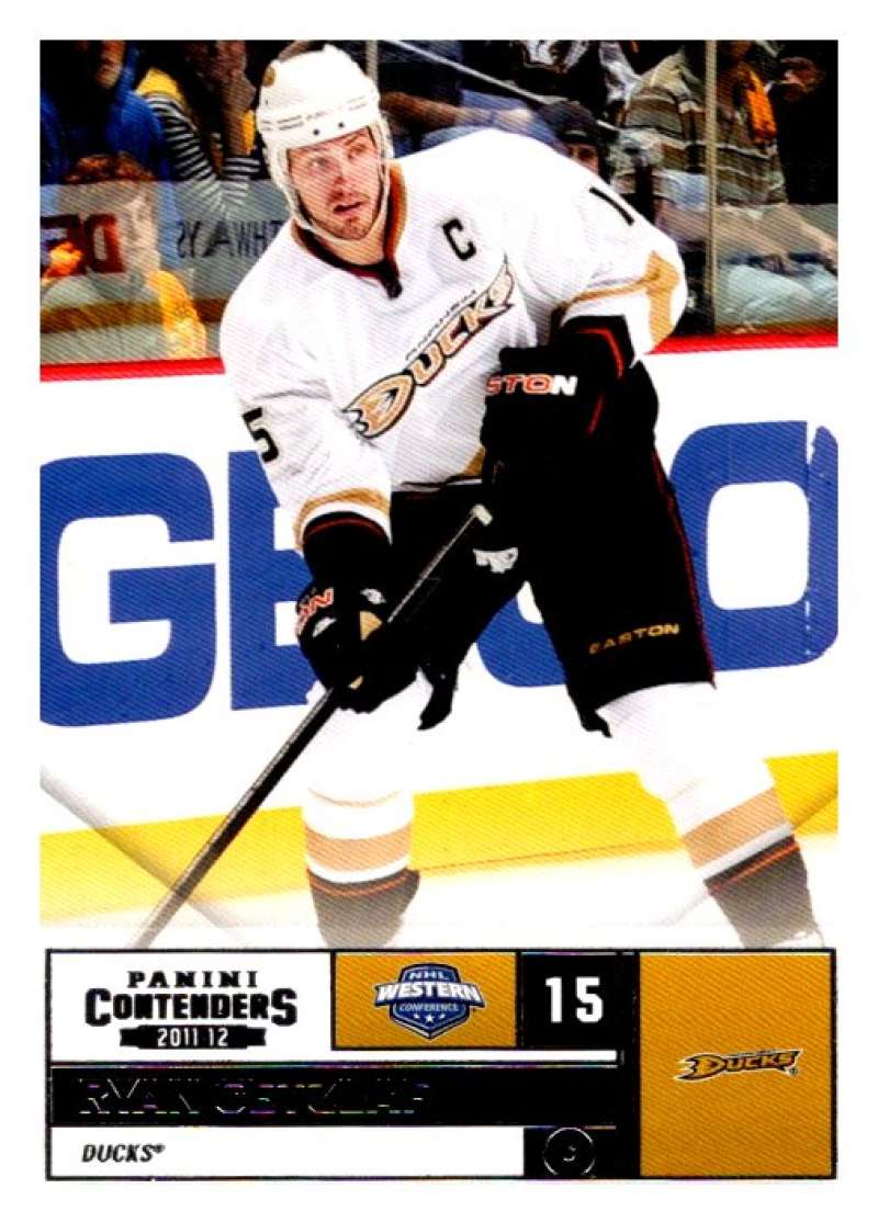 2011-12 Playoff Contenders #97 Ryan Getzlaf Anaheim Ducks V93145 Image 1