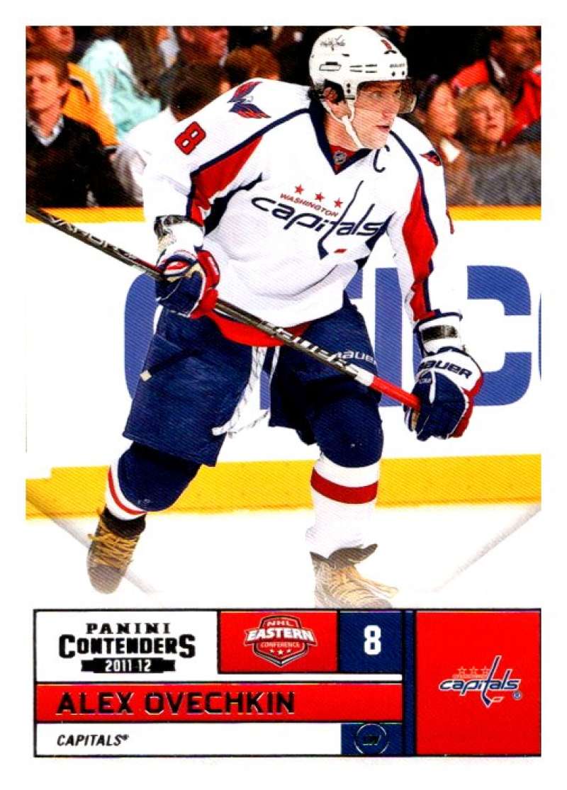 2011-12 Playoff Contenders #98 Alex Ovechkin Washington Capitals V93146 Image 1