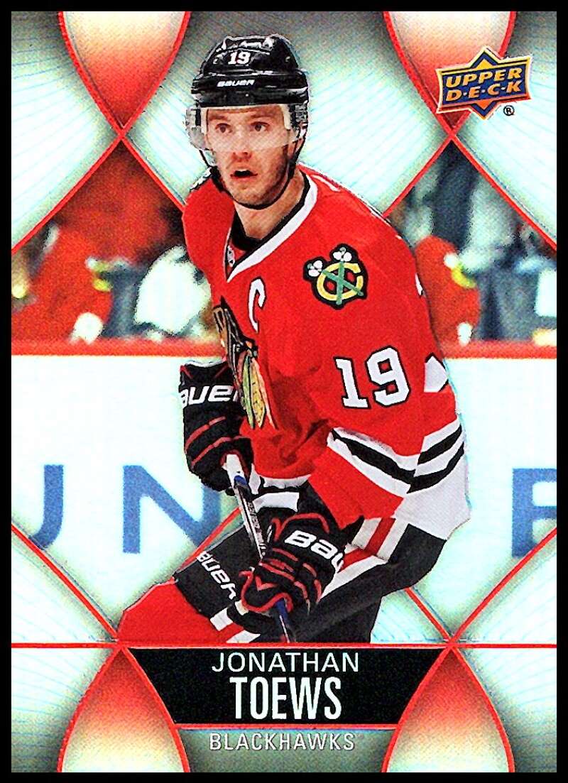 2016-17 Upper Deck Tim Hortons #19 Jonathan Toews Chicago Blackhawks Image 1