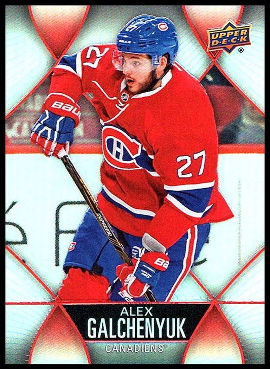 2016-17 Upper Deck Tim Hortons #27 Alexander Galchenyuk  Montreal Canadiens  Image 1