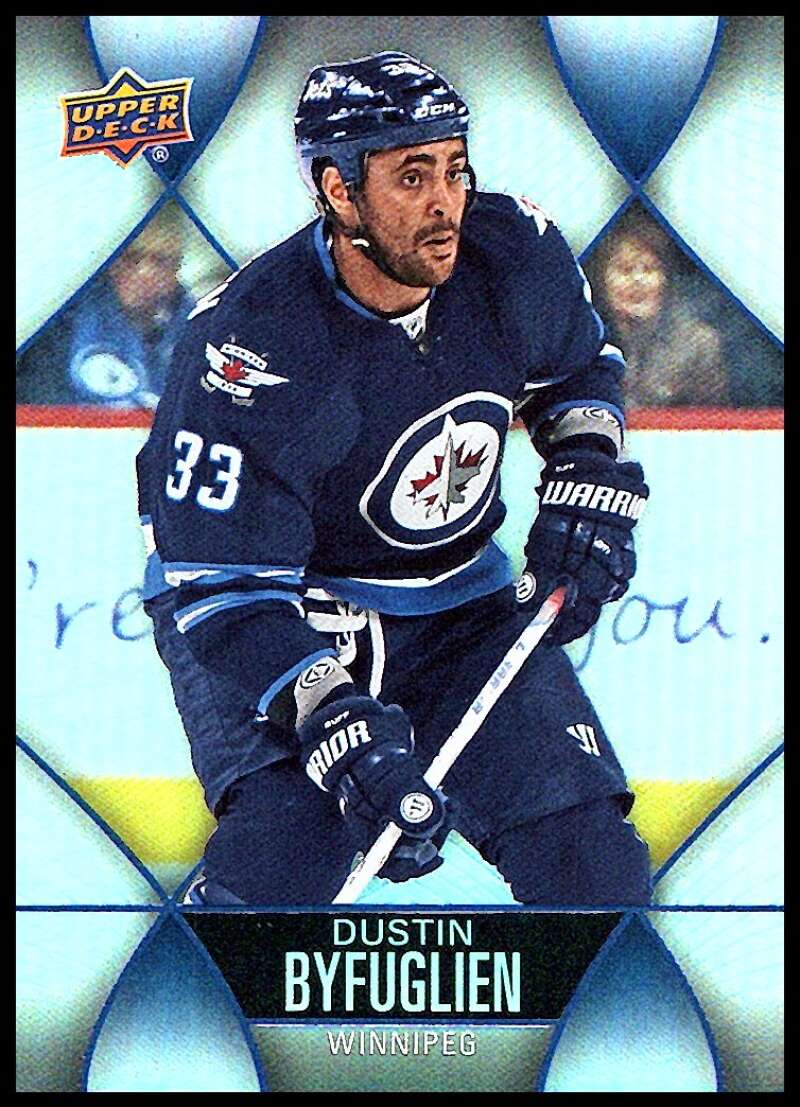 2016-17 Upper Deck Tim Hortons #34 Dustin Byfuglien Winnipeg Jets Image 1
