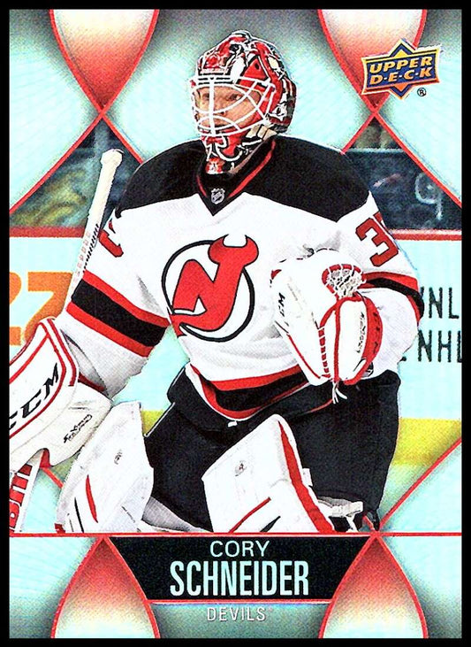 2016-17 Upper Deck Tim Hortons #36 Cory Schneider  New Jersey Devils  Image 1