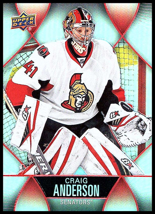 2016-17 Upper Deck Tim Hortons #44 Craig Anderson  Ottawa Senators  Image 1