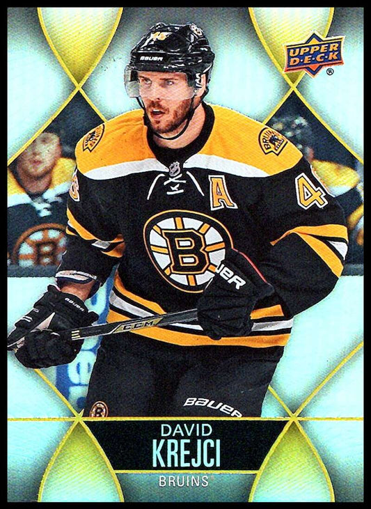 2016-17 Upper Deck Tim Hortons #46 David Krejci  Boston Bruins  Image 1