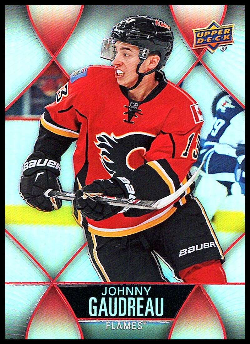 2016-17 Upper Deck Tim Hortons #50 Johnny Gaudreau Calgary Flames Image 1