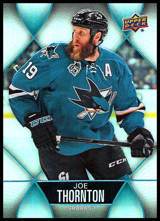 2016-17 Upper Deck Tim Hortons #60 Joe Thornton  San Jose Sharks  Image 1